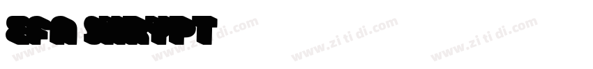EFN Skrypt字体转换
